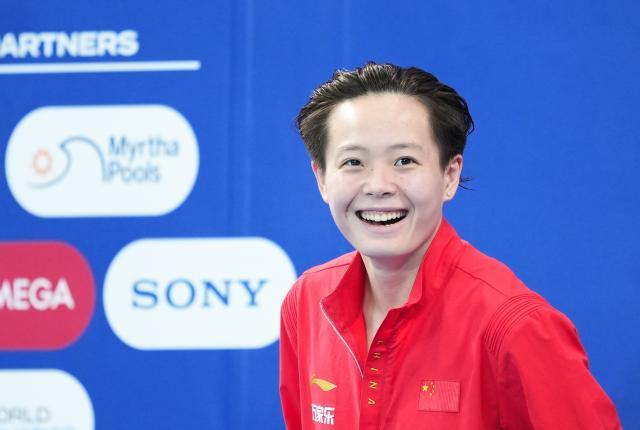 （游泳世锦赛）（11）跳水——女子3米板决赛：陈艺文、陈佳包揽冠亚军XxjpseC007310_20250802_PEPFN0A001.jpg